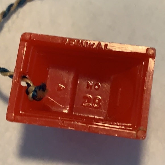 Vintage Renwal no 28 Dollhouse Mini Rotary Phone - Picture 4 of 5